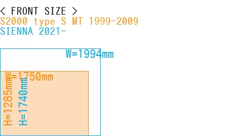 #S2000 type S MT 1999-2009 + SIENNA 2021-